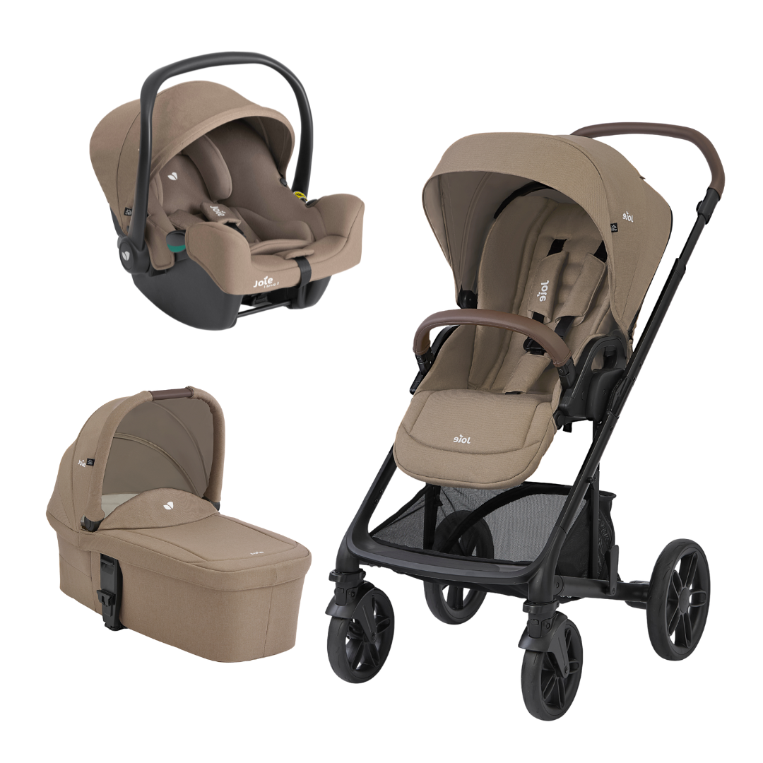 Joie ee　5/30 Joie carucior 3in1 Chrome 2 multifunctional 0m+ Cashew – SoffiPlanet