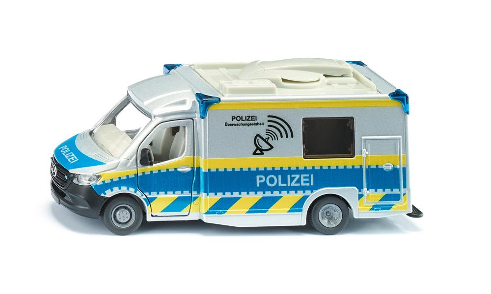 Siku jucarie masinuta Mercedes-Sprinter Polizei 3 ani+ – SoffiPlanet