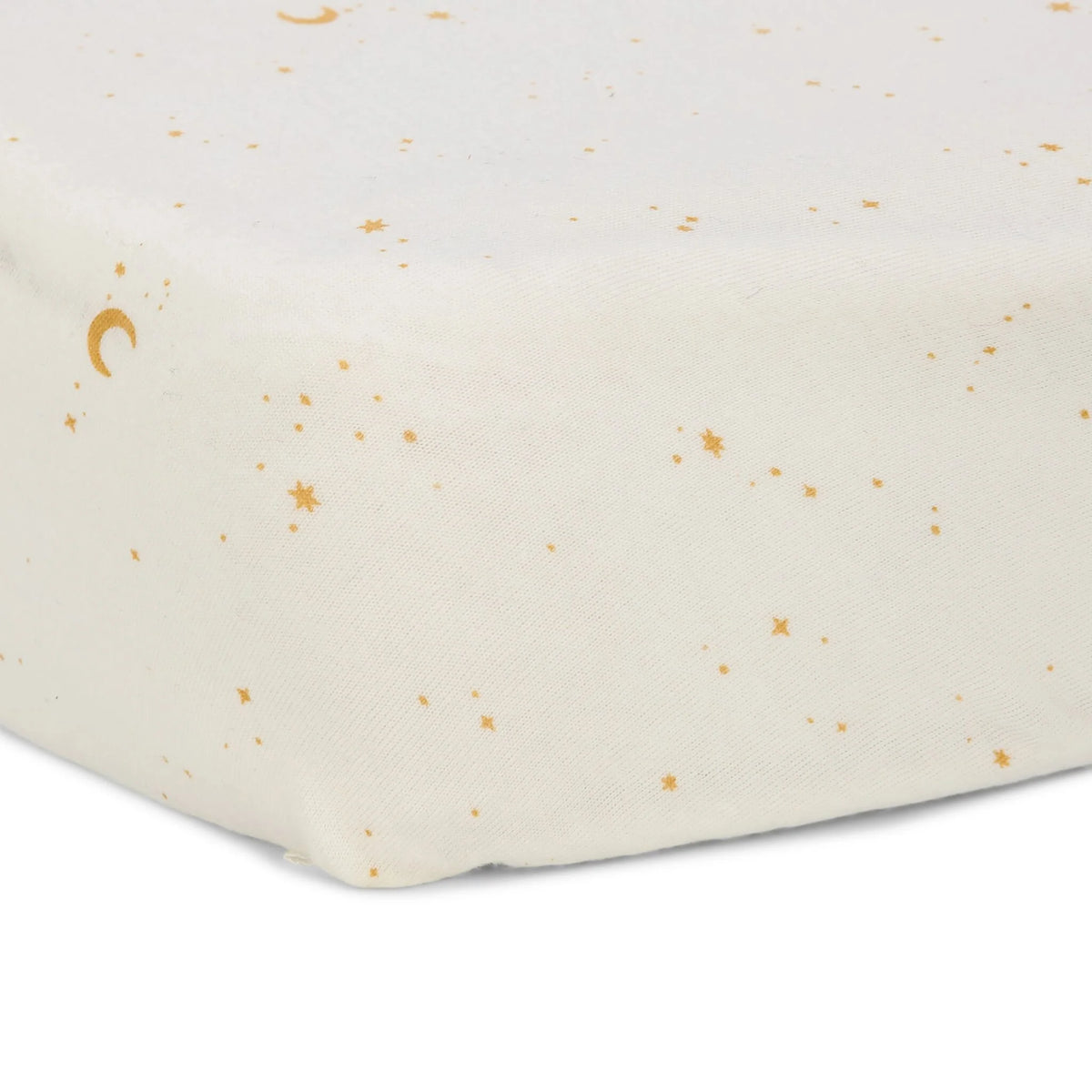 Little Dutch cearsaf cu elastic 60x120 cm Moon and Stars Little Goose
