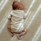 Little Dutch patura dublata din bumbac organic cu doua fete 110x140 cm 0m+ Little Goose