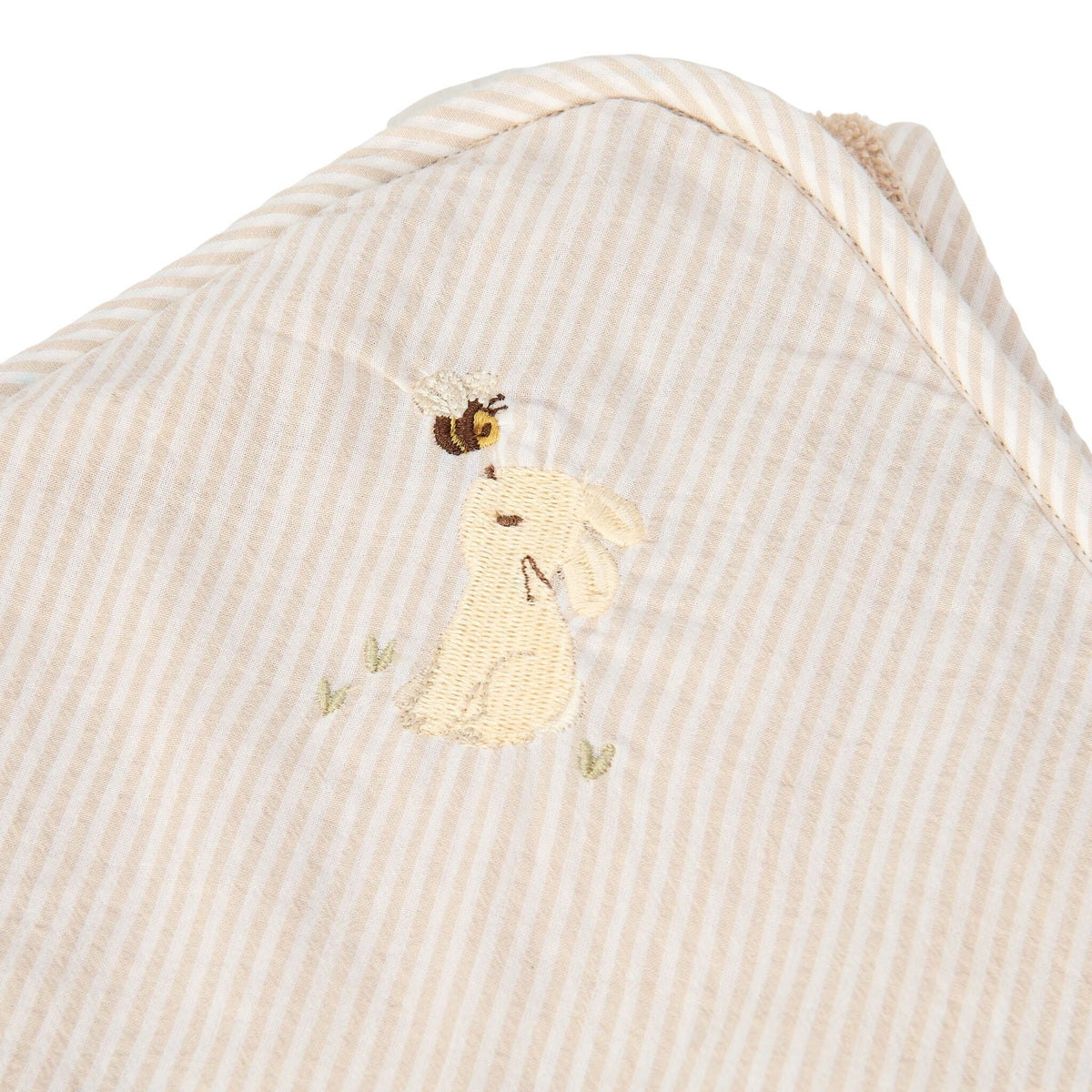 Little Dutch prosop cu gluga 75x75 cm 0m+ Newborn Naturals - Baby Bunny