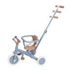 Little Dutch tricicleta 4in1 cu bara de impingere 1-3 ani Blue