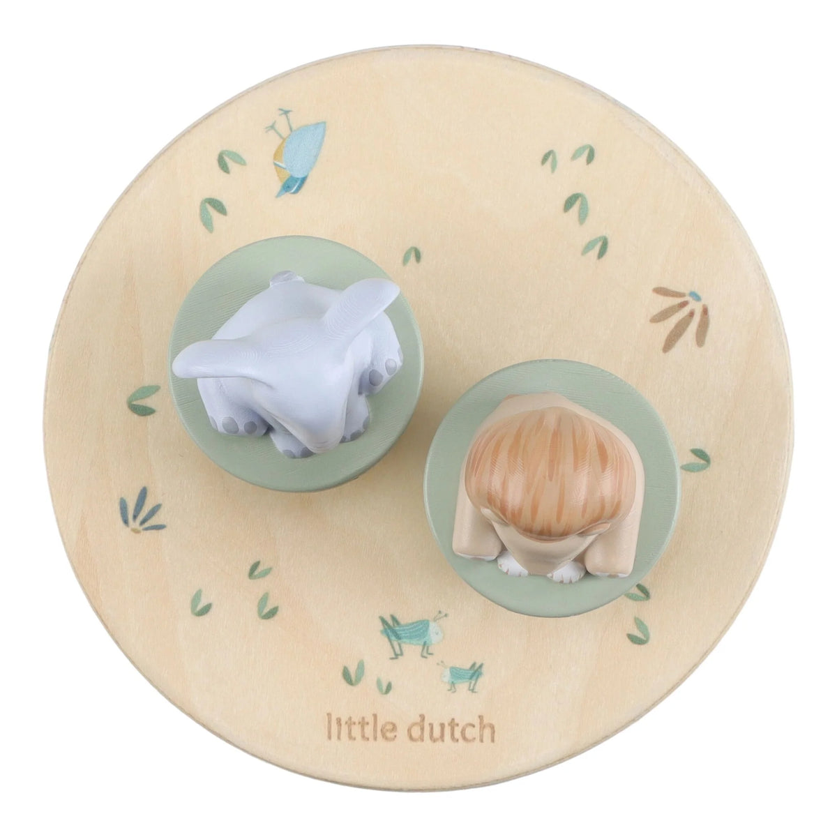 Little Dutch cutie muzicala din lemn SFC 12m+ Safari Freinds