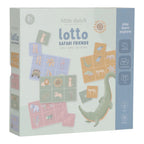 Little Dutch joc LOTTO din carton FSC 2 ani+ Safari Friends