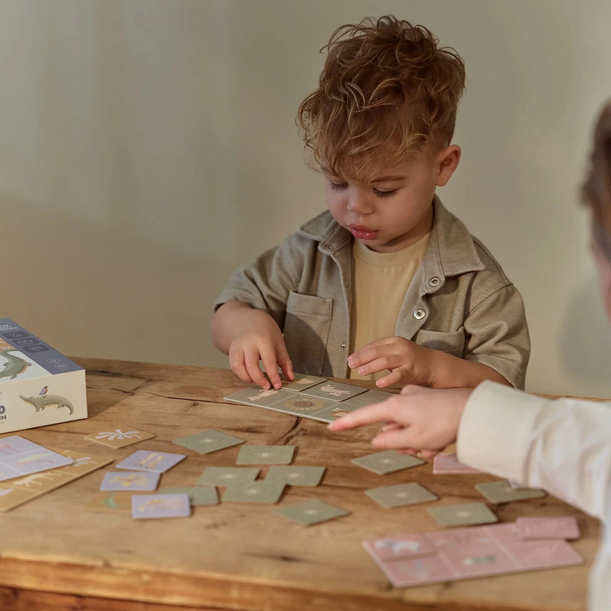 Little Dutch joc LOTTO din carton FSC 2 ani+ Safari Friends