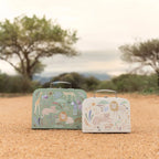 Little Dutch valiza decorativa set de 2 bucati 2 ani+ Safari Friends