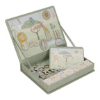 Little Dutch puzzle magnetic 3 ani+ Safari Friends Green