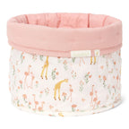 Little Dutch cos de depozitare rotund matlasat mediu 30x25 Blooming Safari