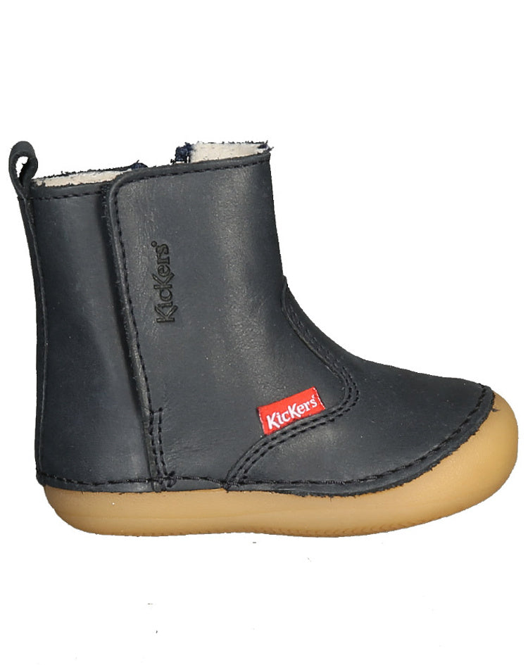 KicKers cizme baieti imblanite cu scai marimea 18-24, Socool Cho Marine