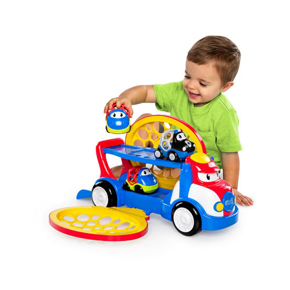 Bright Starts Oball Go Grippers™ – Platforma de transportat masini 18m+