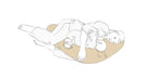 Ceba Baby perna de alaptat multifunctionala 3in1 Physio Flexi 03