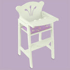 Kidkraft Jucarie Scaun de masa LIL' DOLL HIGH CHAIR 3 ani+