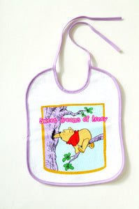 Disney Bavetica bumbac cu legare la gat 6m+, Fara BPA