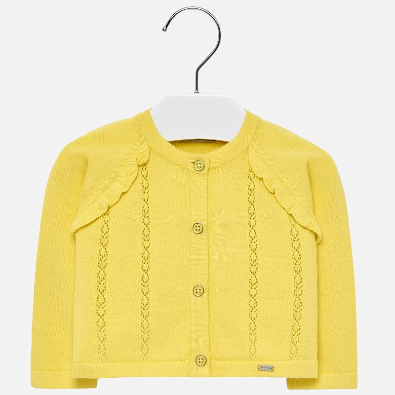 Mayoral cardigan fete 1-3 ani, Citron 01