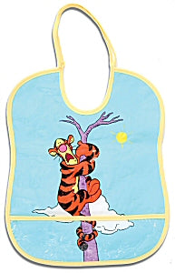 Disney Bavetica bumbac cu buzunar 6m+, Fara BPA