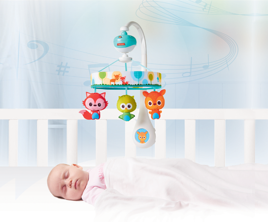 Tiny Love Carusel Muzical Friends Lullaby  pentru 0-5 luni