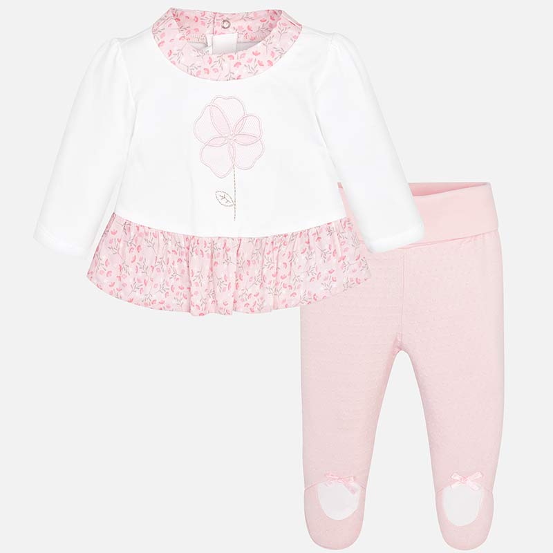 Mayoral compleu fete 2 piese Baby pink 01