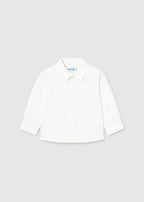 Mayoral camasa baieti basic 12-48 luni Alb