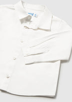 Mayoral camasa baieti basic 12-48 luni Alb