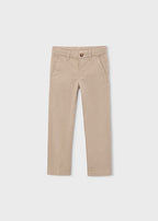 Mayoral pantaloni baieti lungi chino 5-10 ani Dark topo