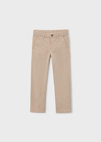 Mayoral pantaloni baieti lungi chino 5-10 ani Dark topo