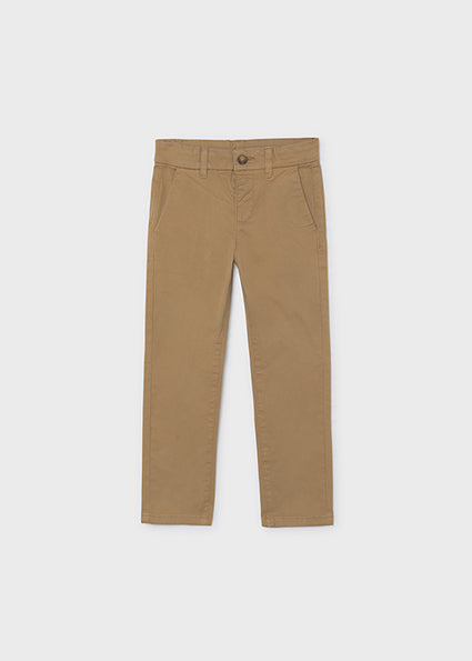 Mayoral pantaloni baieti lungi chino 5-10 ani Biscuit Imagine principală a produsului