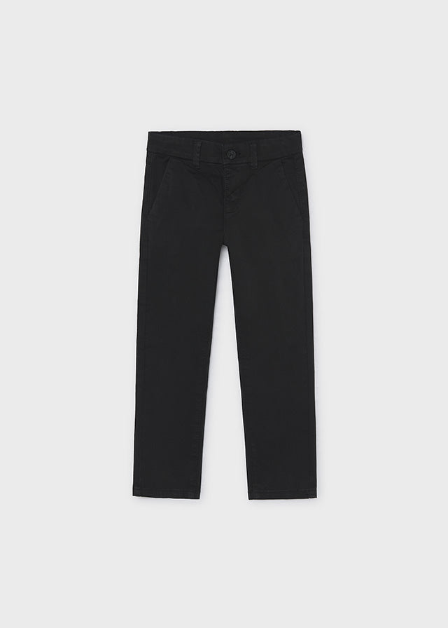 Mayoral pantaloni baieti lungi chino 5-10 ani Negru Imagine principală a produsului