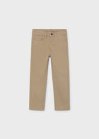 Mayoral pantaloni baieti lungi slim fit cu buzunare 2-10 ani Hazelnut