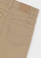 Mayoral pantaloni baieti lungi slim fit cu buzunare 2-10 ani Hazelnut