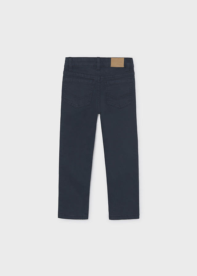 Mayoral pantaloni baieti lungi slim fit cu buzunare 2-10 ani Azul