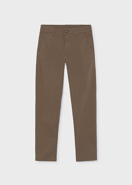 Mayoral pantaloni baieti chino 8-14 ani Cacao