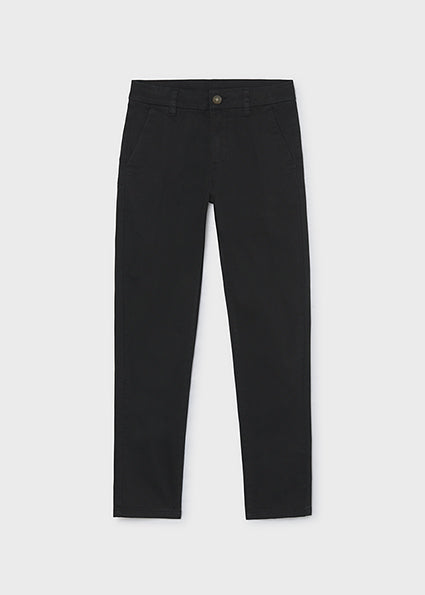 Mayoral pantaloni baieti chino 8-14 ani Negru