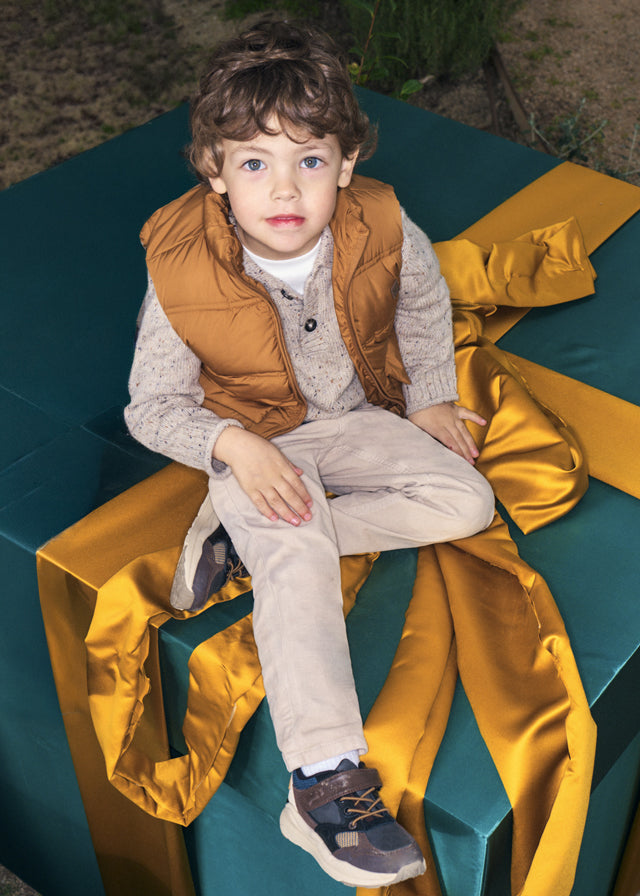 Mayoral pantaloni baieti lungi reiati 2-10 ani Dark topo