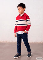 Mayoral pantaloni baieti lungi reiati 2-10 ani Azul