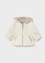 Mayoral palton baieti reversibil 0-18 luni Milk vigoré