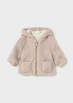 Mayoral palton baieti reversibil 0-18 luni Milk vigoré