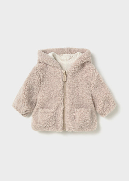 Mayoral palton baieti reversibil 0-18 luni Milk vigoré