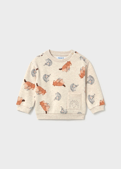 Mayoral bluza baieti 12-48 luni Tofu vigore cu animale