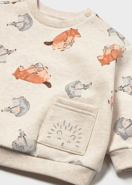 Mayoral bluza baieti 12-48 luni Tofu vigore cu animale
