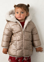 Mayoral geaca fete reversibila 12-48 luni Bronz