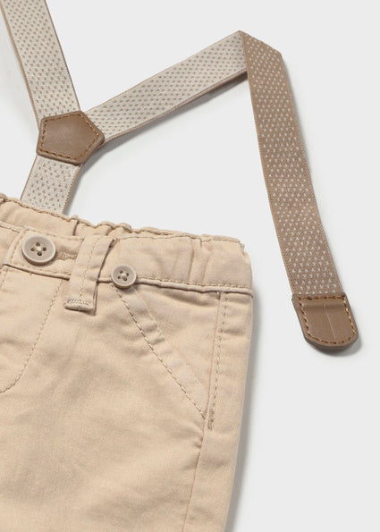 Mayoral pantaloni baieti lungi cu bretele 0-18 luni Frappe