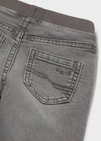 Mayoral blugi baieti jogger 12-48 luni Denim Gri Mediu
