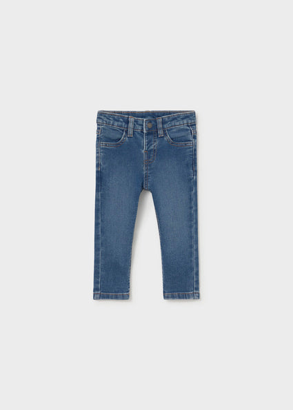 Mayoral blugi baieti lungi  12-48 luni Denim mediu Imagine principală a produsului