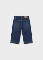 Mayoral pantaloni fete denim cu buzunare brodate 12-48 luni Denim inchis