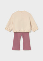 Mayoral compleu fete 2 piese hanorac cu pantalon 12-48 luni Visniu