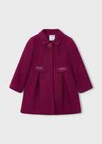 Mayoral palton fete elegant 5-10 ani Framboise