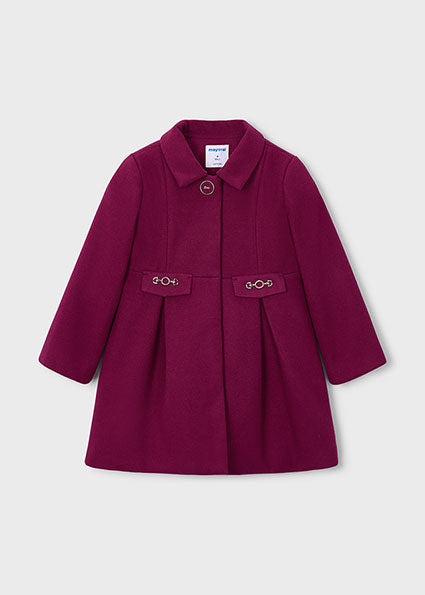 Mayoral palton fete elegant 5-10 ani Framboise