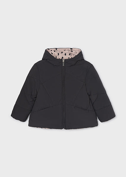 Mayoral geaca fete matlasata reversibila 5-10 ani Carbon