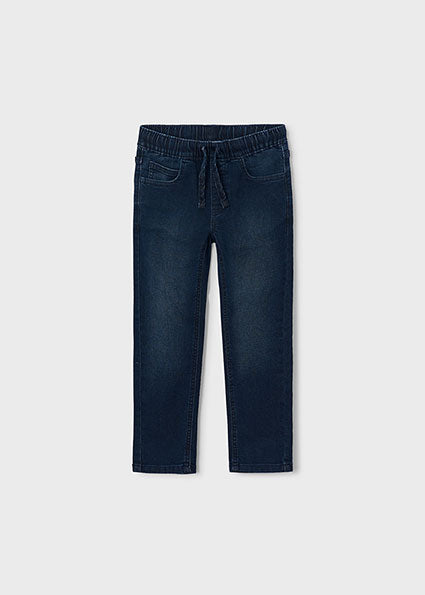 Mayoral pantaloni baieti blugi 5-10 ani Blue black