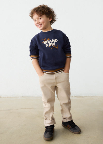 Mayoral pantaloni baieti regular fit 5-10 ani Maro nuca